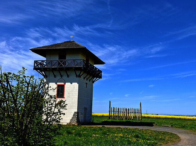 Nachbau des Limeswachturms bei Idstein-Dasbach, Foto: Frank Ernst